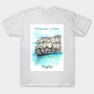 Polignano a Mare, Puglia, Italy T-Shirt